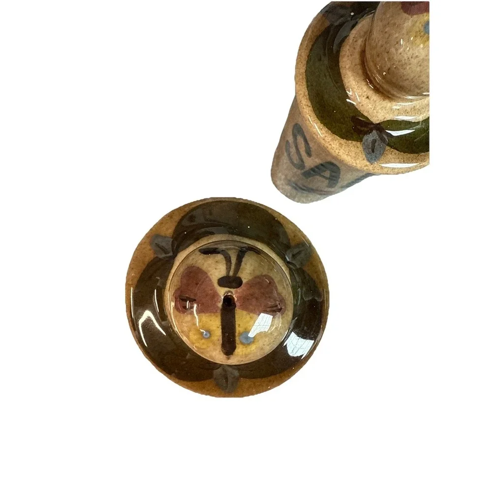 Vintage California Cleminsons Ceramic Salt & Pepper Shakers #1516‎